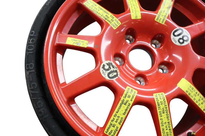 Load image into Gallery viewer, 11-17 Volkswagen Touareg 6.5X18&quot;Spare Tire Alloy Wheel Rim T195/75 R18 106P Oem

