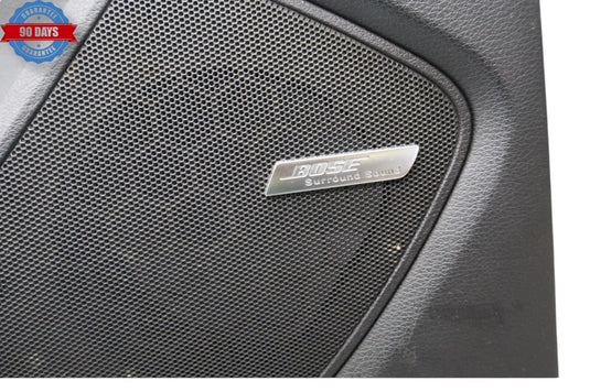 07-15 Audi Q7 4L Rear Left Driver Side Interior Door Panel Black 4L0867305C OEM