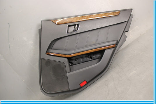10-13 Mercedes E350 E550 W212 Rear Right Passenger Door Trim Panel Black Oem