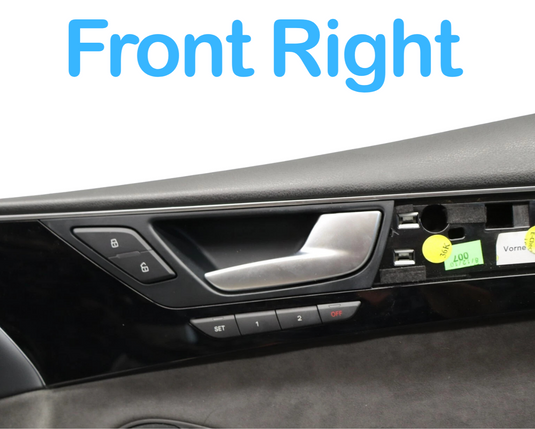 11-18 Audi A8 Quattro Front Right Passenger Side Interior Door Panel Oem