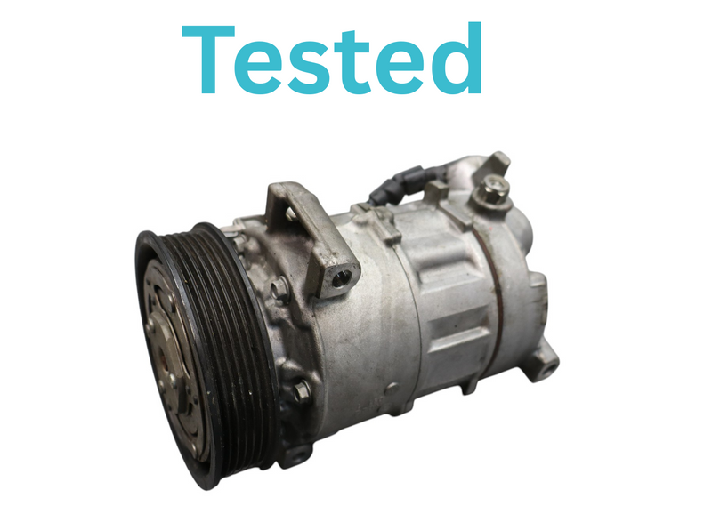 Load image into Gallery viewer, 17-20 ALFA Romeo Giulia A/C AC Air Conditioning Compressor &amp; Clutch Oem
