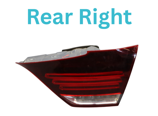 13-17 Lexus LS460 LS600H Rear Right Side Inner Taillight Tail Light Lamp Oem