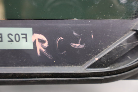 09-15 BMW 750Li 740i F02 F01 Rear Right Side Quarter Door Window Glass Oem
