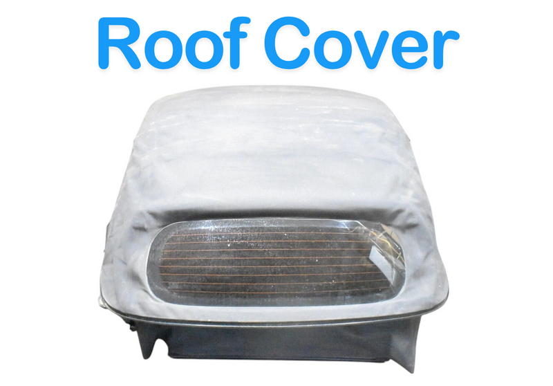 Load image into Gallery viewer, 05-08 Porsche Boxster Convertible Soft Roof Folding Top Cover Panel Black Oem
