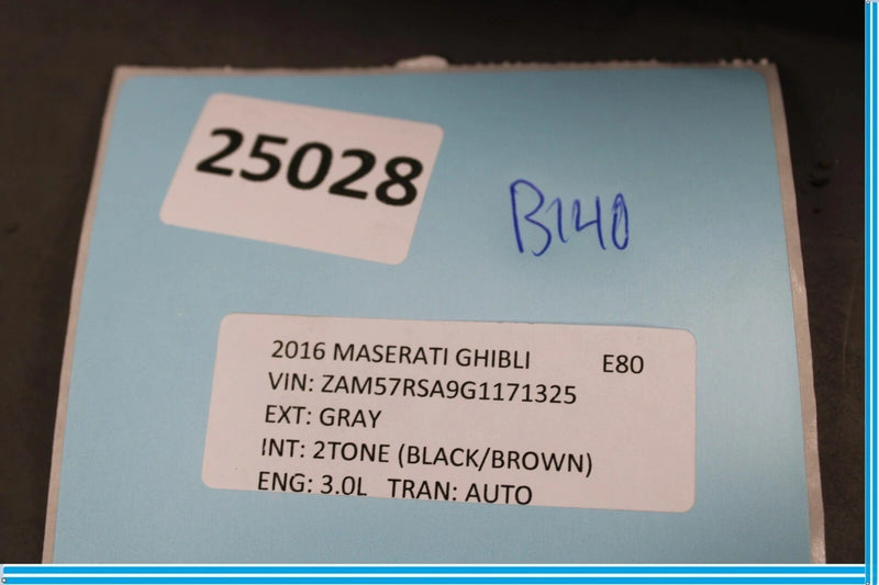 Load image into Gallery viewer, 14-24 Maserati Ghibli M157 Center Console Storage Tray Compartment 670011129 OEM
