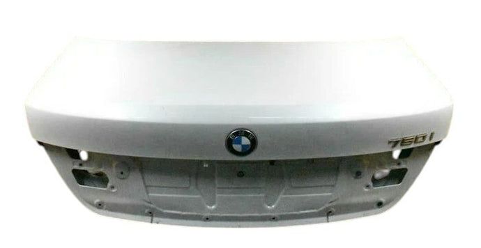 16-22 BMW 750i F01 Rear Tailgate Shell Trunk Lid Cover Panel White Oem