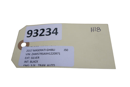 14-20 Maserati Ghibli S Front Center Dashboard Analog Clock Time 67002164 Oem