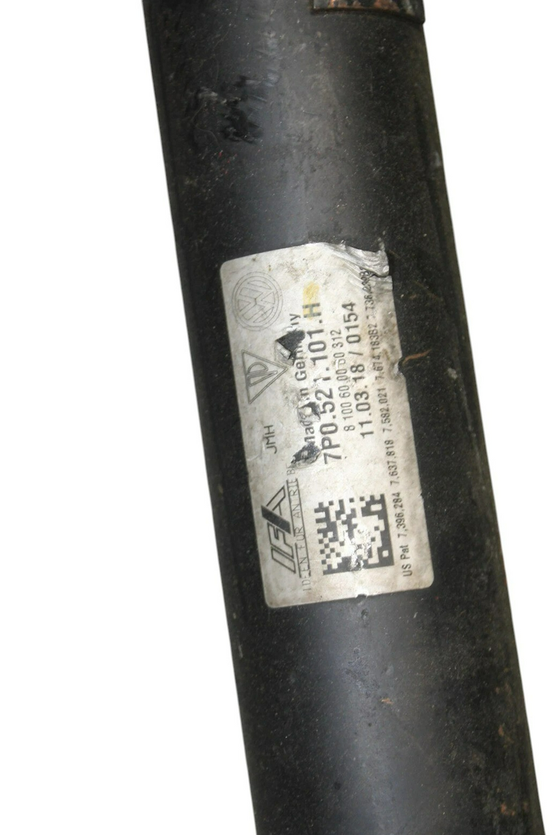 Load image into Gallery viewer, 11-17 Volkswagen Touareg Front Driveshaft Propeller Shaft 7P0521101H Oem
