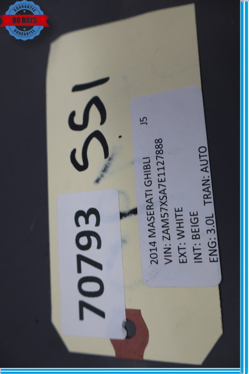 Load image into Gallery viewer, 14-20 Maserati Ghibli M157 Left Driver Side Skirt Rocker Panel Molding Oem
