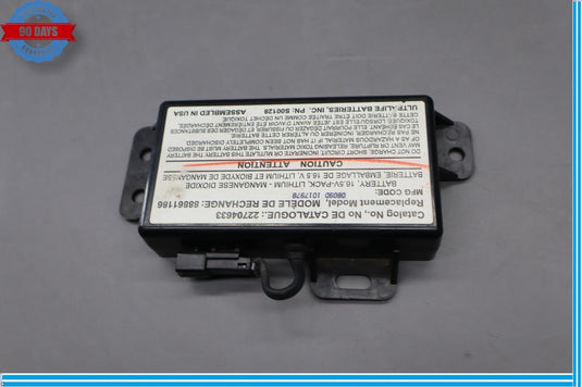 06-22 Buick Lacrosse CXL Communication Interface Module Battery 88861186 Oem