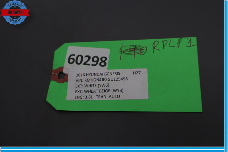 Load image into Gallery viewer, 15-17 Hyundai Genesis Rear Trunk Lid Handle Molding Trim Cover Panel Oem
