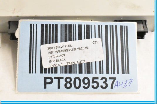 09 -12 BMW 7 SERIES REAR POWER TAILGATE LIFTGATE CONTROL MODULE 7 240 611 OEM