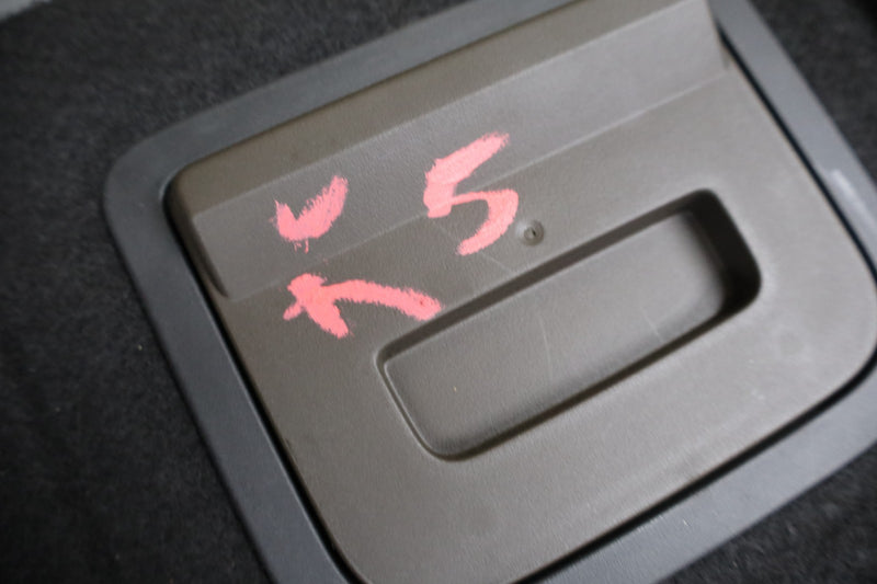 Load image into Gallery viewer, 12-18 Audi A7 Quattro Rear Trunk Cargo Spare Tire Floor Carpet Cover Trim Oem
