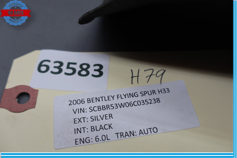 Load image into Gallery viewer, 03-12 Bentley Continental Rear Left Axle Shaft Splash Shield Cover Oem
