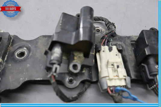 03-07 Hummer H2 Right Side Engine Ignition Coil Set W/ Bracket Oem