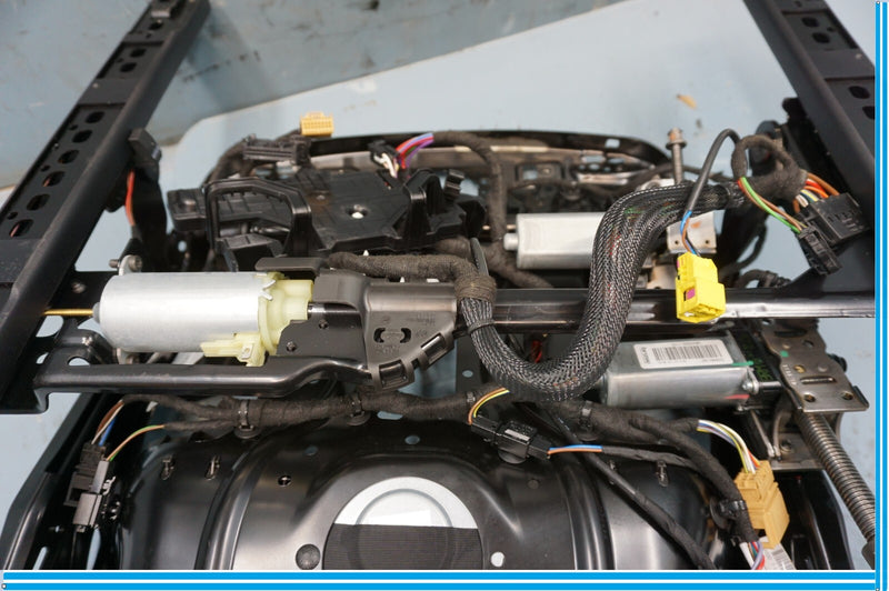Load image into Gallery viewer, 11-17 Porsche Cayenne Front Left Driver Seat Lower Track Frame W/ Motor Oem
