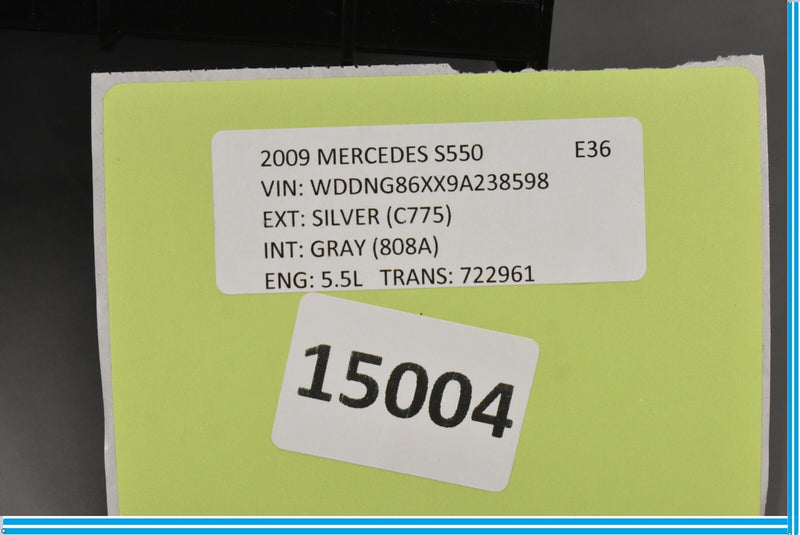 Load image into Gallery viewer, 07-13 Mercedes S550 W221 Front Left Under Seat Storage Compartment Gray Oem
