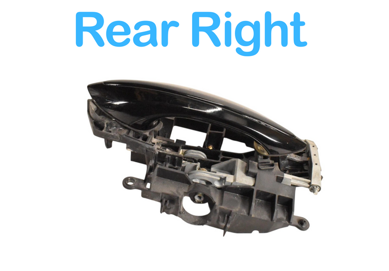 Load image into Gallery viewer, 09-19 BMW 750i 750Li 535i GT	Rear Right Paasenger Exterior Door Handle Black Oem
