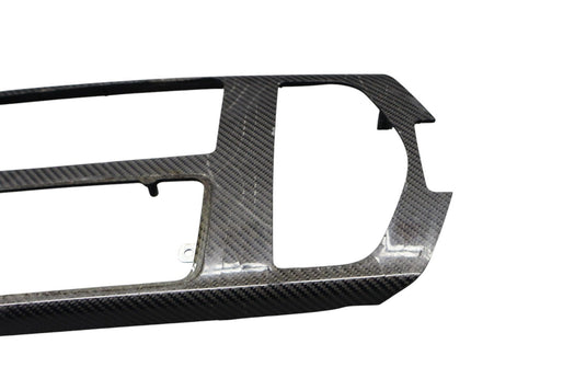 14-17 Maserati Quattroporte Front Center Console Cover Trim Carbon 670021478 Oem