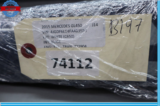 06-19 Mercedes X166 GL450 Front Right Door Handle Trim Cover Molding Oem