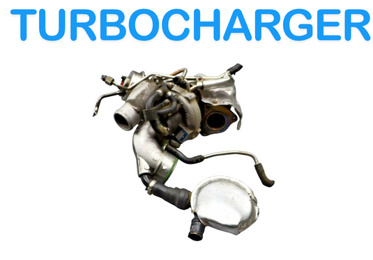 03-08 Bentley Continental Flying Spur GT 6.0L W12 Left Side Turbocharger OEM