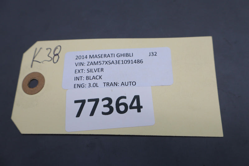 Load image into Gallery viewer, 14-17 Maserati Ghibli Right Passenger Side Alarm Horn Siren 0055306 Oem
