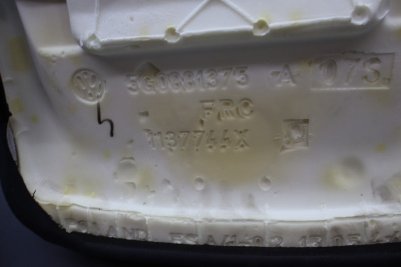 Load image into Gallery viewer, 15-19 Volkswagen E-Golf Front Right Passenger Side Lower Seat Cushion Oem
