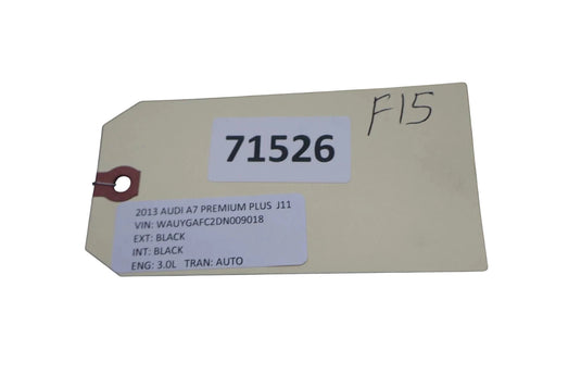 12-18 Audi A7 Quattro S7 Rear Camera Control Module Unit ECU 4G0907441B OEM