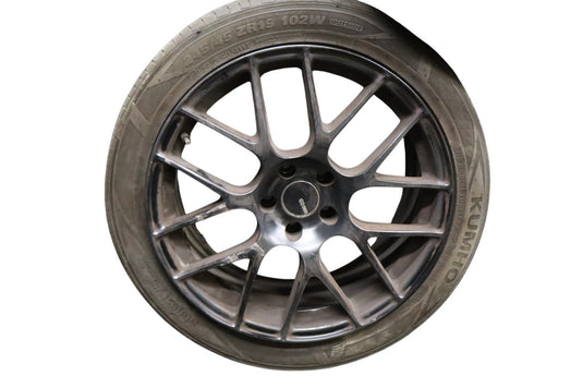 Enkei Raijin 19" Semi-Gloss Black Alloy Wheel Rim 19x8.5J 19x9.5J Set Of 4 Oem