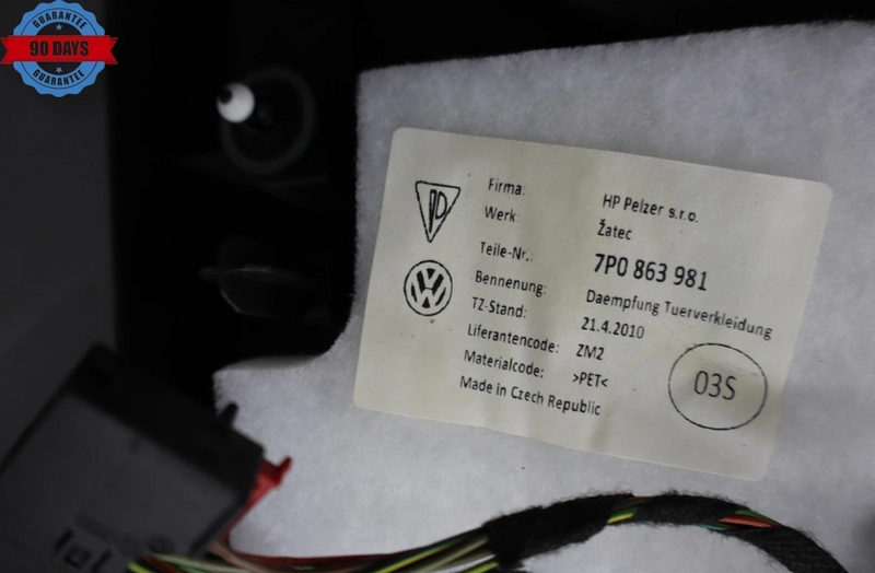Load image into Gallery viewer, 11-14 Volkswagen VW Touareg Rear Right Side Interior Door Panel Trim Cover Oem
