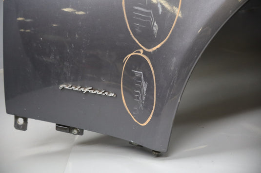 03-13 Maserati Quattroporte M139 Right Passenger Side Fender Cover Assembly Oem