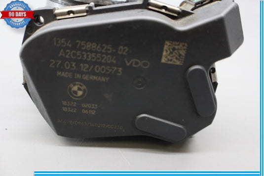 12-16 BMW F30 328i Air Inlet Intake Engine Motor Throttle Body Assembly Oem