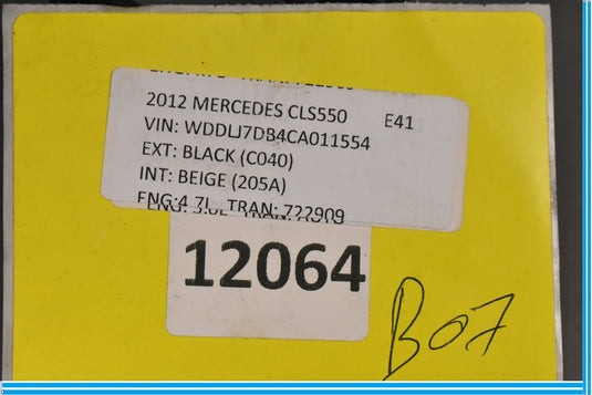 12-18 Mercedes CLS550 W218 Front Right Passenger Side Door Lock Actuator Oem
