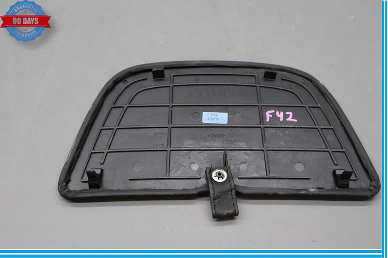 Load image into Gallery viewer, 06-12 Bentley Continental Rear Left Top Deck Child Latch Leather Cover Oem
