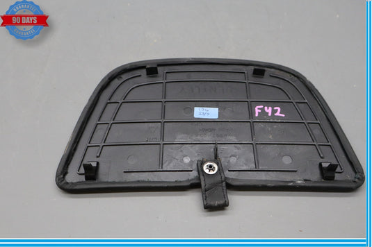 06-12 Bentley Continental Rear Left Top Deck Child Latch Leather Cover Oem