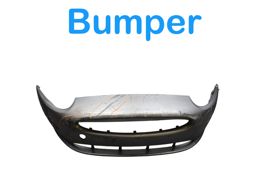 07-09 Jaguar X150 XK Front Lower Bumper Cover Panel Assembly C2P9866 Oem