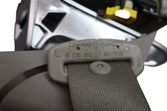 03-12 Mercedes R230 SL550 SL55 AMG Left Driver Seat Belt Seatbelt Retractor Oem