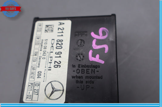 03-12 Mercedes R230 SL500 SL55 Alarm Anti Theft Locking Control Module Oem