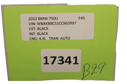 09-15 BMW 750i 750Li Rear Trunk Fuse Relay Box Junction Power Distributer Oem