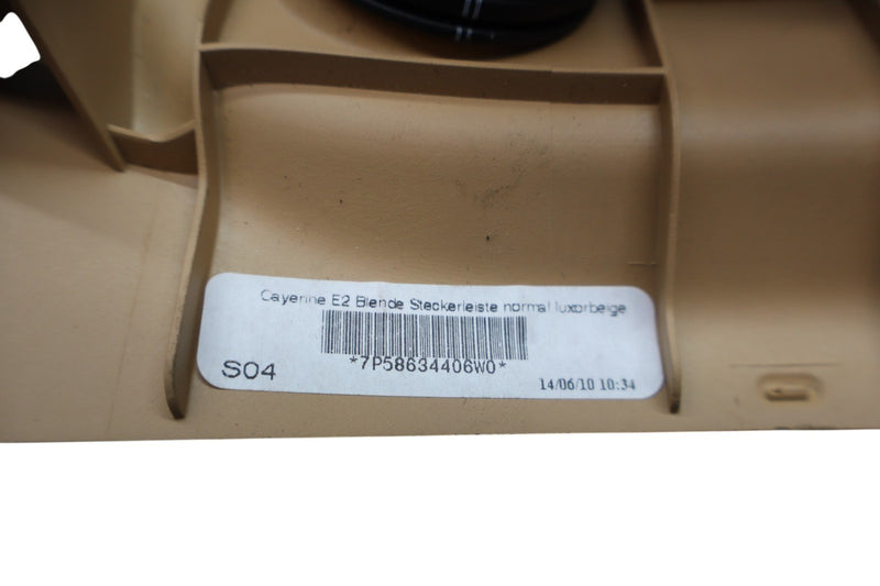 Load image into Gallery viewer, 11-18 Porsche Cayenne 958 Rear Center Console Trim Panel 7P5863440 Oem
