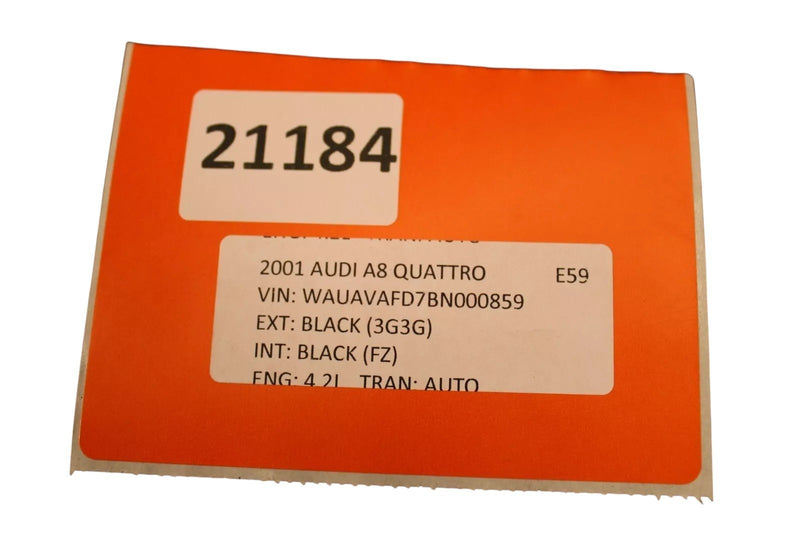 Load image into Gallery viewer, 11-17 Audi A8 Quattro Sedan Rear Right Side Upper Backrest Seat Cushion Oem
