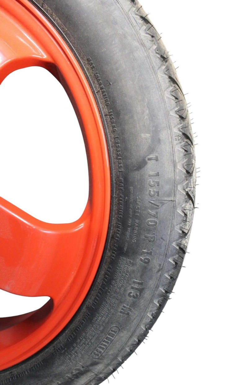 Load image into Gallery viewer, 03-12 Bentley Continental GT 4.5JX19&quot;H2 Emergency Spare Tire Wheel Donut Rim Oem
