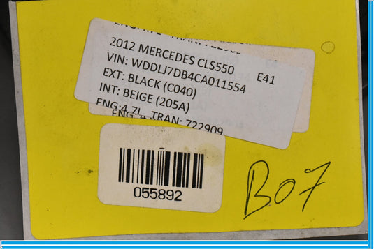 10-16 Mercedes CLS550 W218 Rear Right Passenger Side Door Audio Speaker Oem