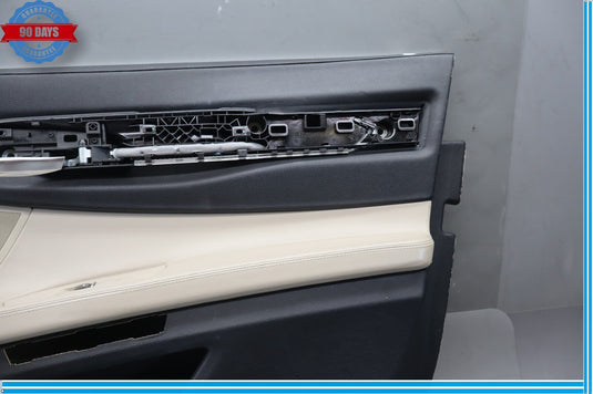 09-15 BMW 740Li 750i Front Right Passenger Side Interior Door Panel Assembly Oem