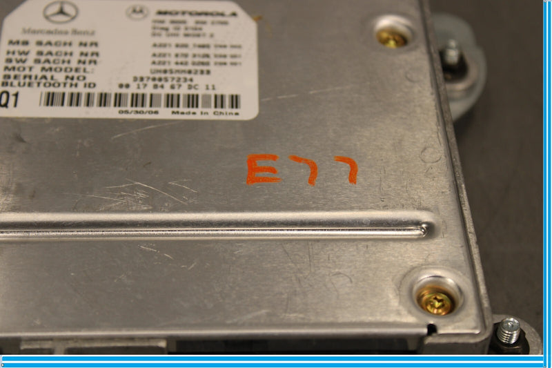 Load image into Gallery viewer, 07-13 Mercedes S550 S400 S600 W221 Bluetooth Control Module Unit Oem
