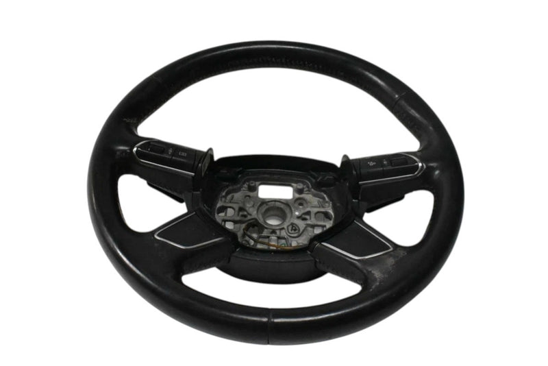 Load image into Gallery viewer, 11-18 Audi A8L A8 Spoke Leather Steering Wheel W/ Paddle Shifters OEM
