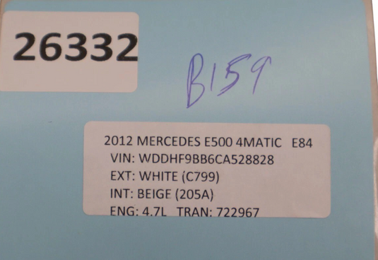 08-18 Mercedes-Benz W212 E550 E500 Front Right Side Seat Control Module Unit Oem