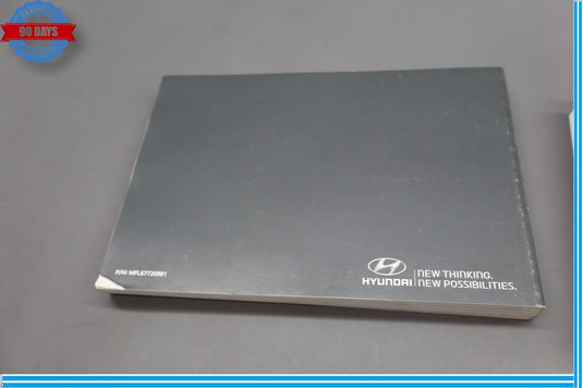 2015 Hyundai Genesis User Owner Manual Guide Book W/ Case Black Oem