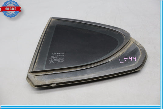 07-17 Lexus LS460 LS460L Rear Left Driver Side Door Corner Quarter Window Oem