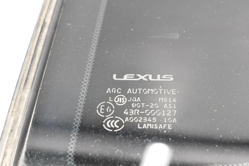 Load image into Gallery viewer, 07-17 Lexus LS460 Rear Left Side Door Corner Quarter Window Glass 43R000127 Oem
